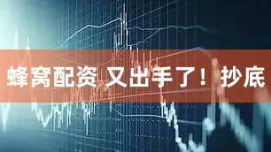 蜂窝配资 又出手了！抄底